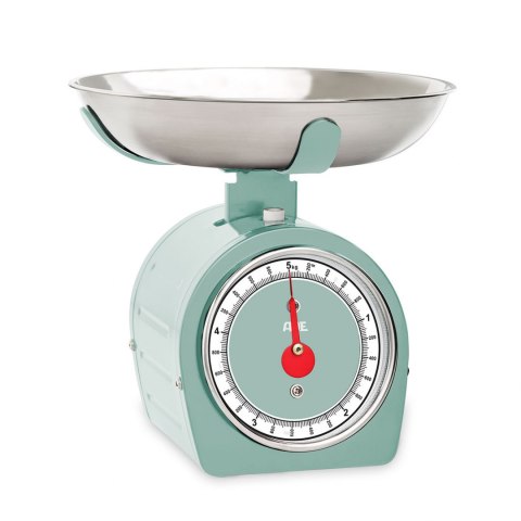 Mechaniczna waga kuchenna z miską do 5 kg 0,8 L miętowa ADE