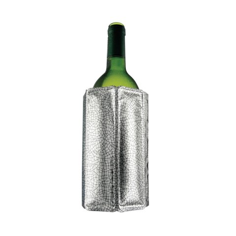 Cooler do wina na butelki 0,7 L - 1 L srebrny CILIO