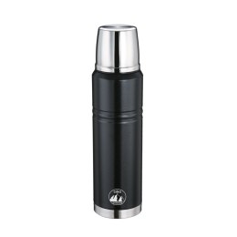 Stalowy termos, 1 l, śred. 8,5 cm, wys. 32,5 cm