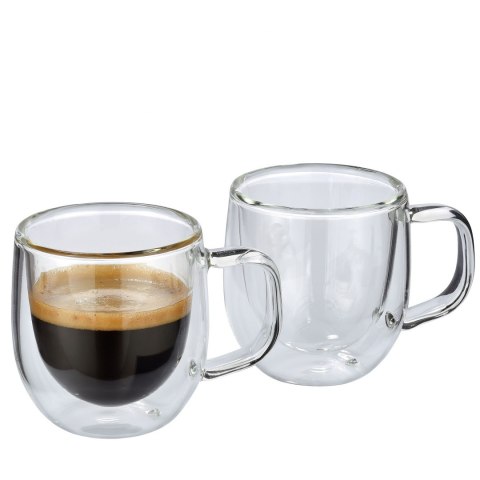 Szklanki do espresso 2 sztuki CILIO szkło borokrzemowe 0,08 L śred. 6 x 6,5 cm