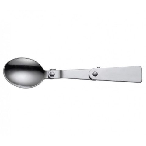 Termos obiadowy ze składaną łyżką 0,5 L czarny