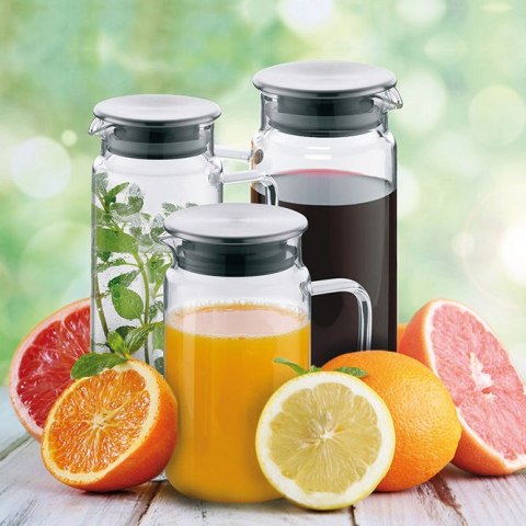 Dzbanek szklany, śred. 8,5x23, 1,0 l