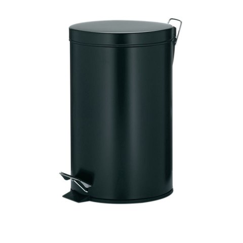 Kosz otwierany pedałem, 12,0 l, czarny