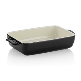 Naczynie żaroodporne 32 x 19 x 6,5 cm czarne