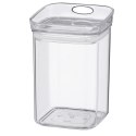 Plastikowy pojemnik kuchenny, 10,5x10,5x15,5 cm, 0,8 l