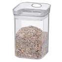 Plastikowy pojemnik kuchenny, 10,5x10,5x15,5 cm, 0,8 l