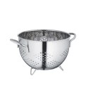 Stalowy durszlak KELA średnica 24 cm wysokość 15,5 CM