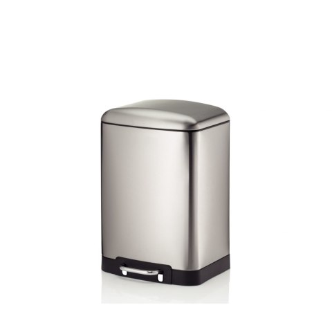 Stalowy kosz na śmieci z pedałem Kela 12 L 27 x 23 x 40 cm