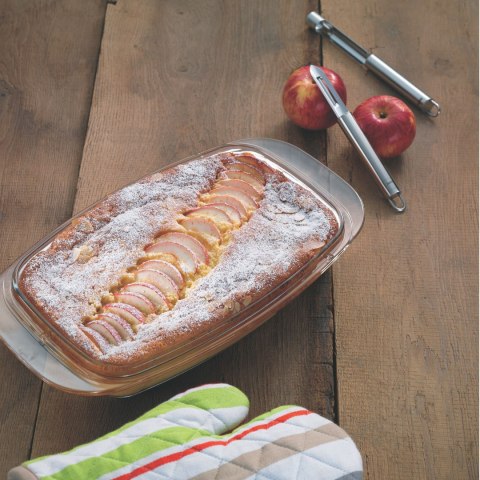 Brytfanna prostokątna z pokrywką 5,5 L