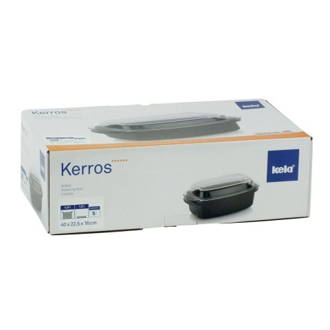 Brytfanna prostokątna z pokrywką 5,5 L