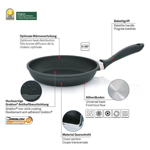 Patelnia, śred. 24 cm