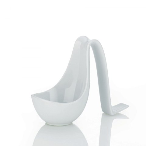 Stojak na łyżkę porcelana