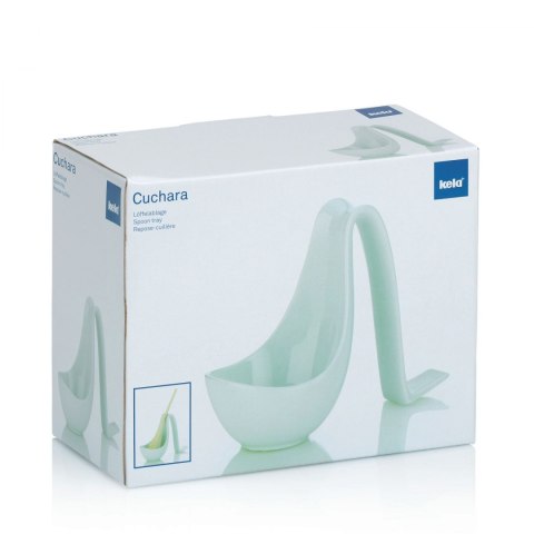 Stojak na łyżkę porcelana