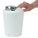 Kosz na śmieci łazienkowy, 1,7 l, biały