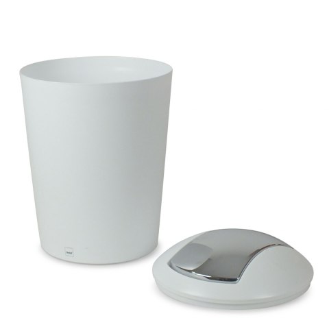 Kosz na śmieci łazienkowy 5 L biały
