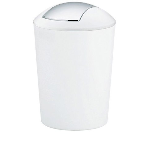 Kosz na śmieci łazienkowy 5 L biały