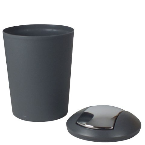 Kosz na śmieci łazienkowy, 5,0 l, szary