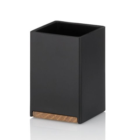 Kubek łazienkowy KELA 7 x 7 x 11 cm czarny