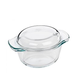 Naczynie żaroodporne z pokrywką KUCHENPROFI 1,4 L śred. 18 x 11,5 cm