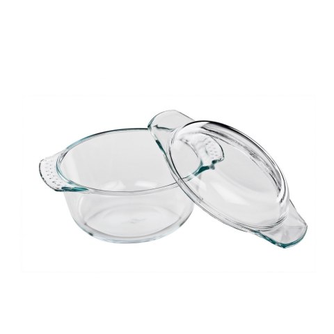 Naczynie żaroodporne z pokrywką KUCHENPROFI 1,4 L śred. 18 x 11,5 cm
