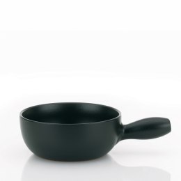 Rondel rondelek do fondue serowego Kela śred. 22,5 x 10 cm czarny mały