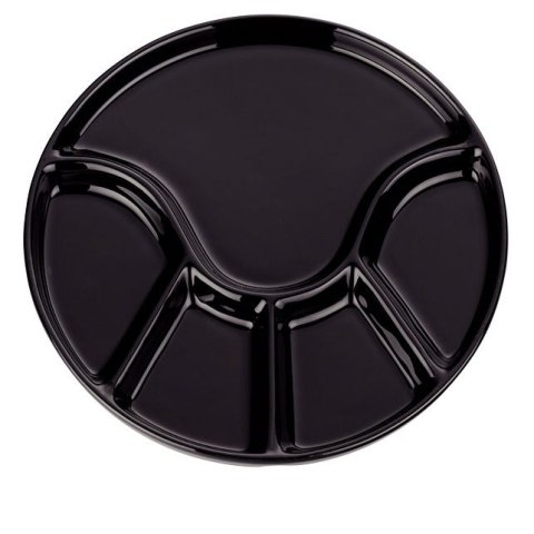 Talerz do fondue średnica 21,5 cm czarny