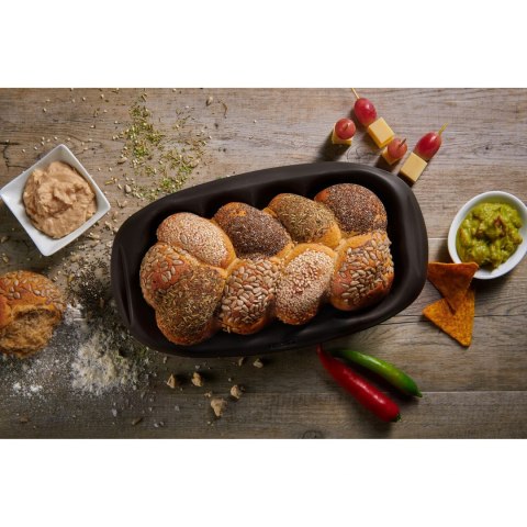 Forma silikonowa na ciasto warkocz 24,5 x 12 cm