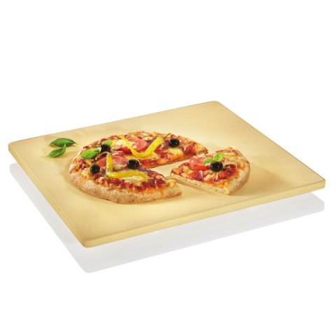 Kamień do pizzy na nóżkach KUCHENPROFI 40,5 x 35,5 cm
