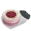 Metalowa łopata do pizzy ciast deserów 36 X 25 CM