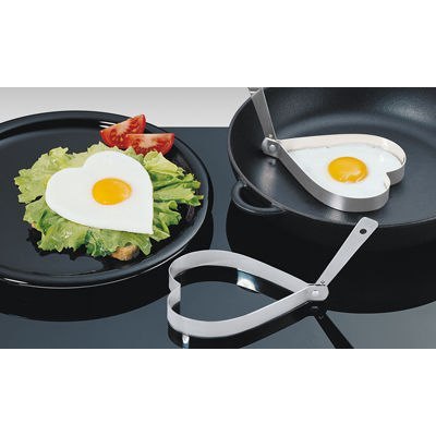 Obręcze do jajek sadzonych, 2 szt., serca