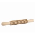 Wałek do krojenia makaronu fettuccine 7 mm KUCHENPROFI drewno grabowe dł. 31 cm