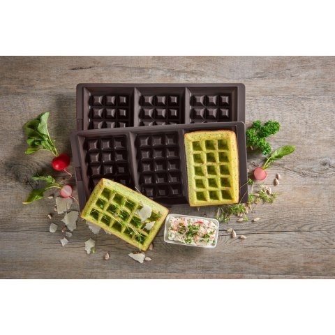 Forma na 3 gofry 29 x 14,5 CM 2 sztuki