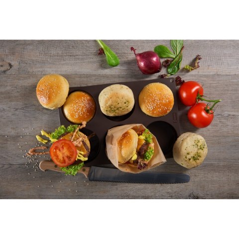 Forma na bułki do hamburgerów LURCH 28,5 x 19 x 3 cm
