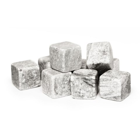 Kamienie do whiskey, granit, 9 szt.