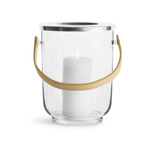 Szklane wiaderko do szampana wazon lampion śred. 18,5 x 23 cm