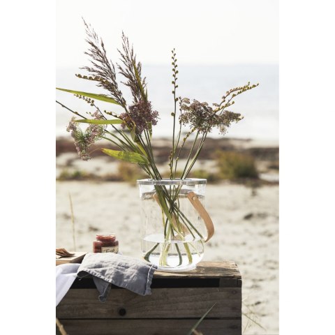 Szklane wiaderko do szampana wazon lampion śred. 18,5 x 23 cm