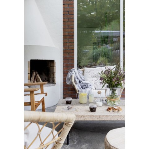 Szklane wiaderko do szampana wazon lampion śred. 18,5 x 23 cm