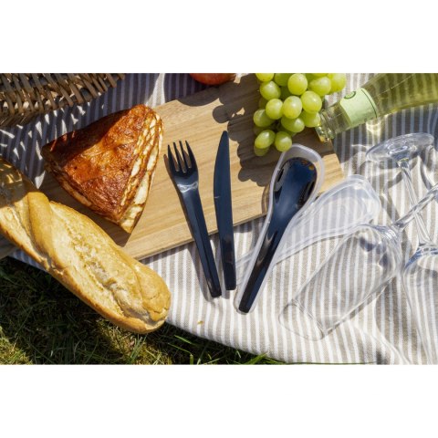 Zestaw sztućców w etui 3 elementy