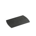 Deska z laminatu włókna drzewnego ZASSENHAUS 26 x 17 cm czarna