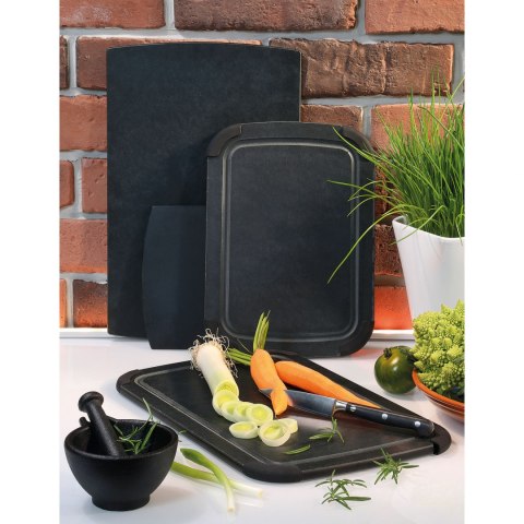 Deska z laminatu włókna drzewnego Zassenhaus 36 x 23 cm czarna