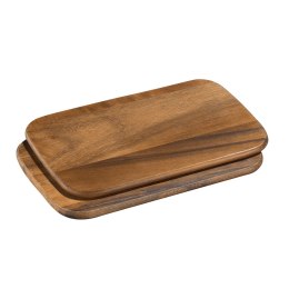 Deski śniadaniowe ZASSENHAUS akacja 26 x 17 x 1 CM 2 sztuki