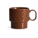 Filiżanka do herbaty czerwona 0,4 L SAGA FORM
