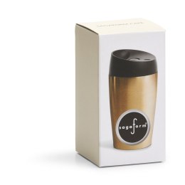 Kubek samochodowy SAGAFORM kolor złoty 240 ML