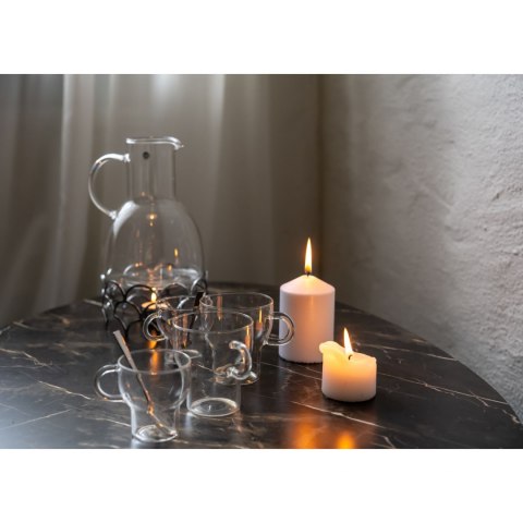 Łyżeczki 4 sztuki 13 cm srebrne