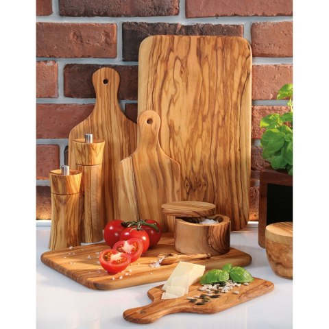 Młynek do pieprzu, śred. 5,5x14 cm, drewno oliwne