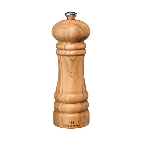Młynek do pieprzu, śred. 6 x 18 cm, drewno oliwne