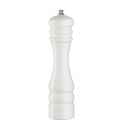Młynek do pieprzu ZASSENHAUS średnica 6 x 24 cm biały