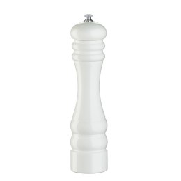 Młynek do pieprzu ZASSENHAUS średnica 6 x 24 cm biały