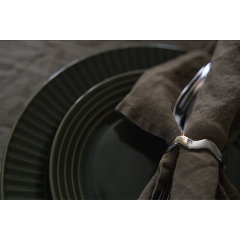 Talerz zielony ceramiczny 27,5 cm