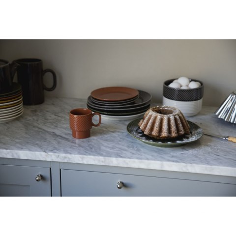 Talerz zielony ceramiczny 27,5 cm